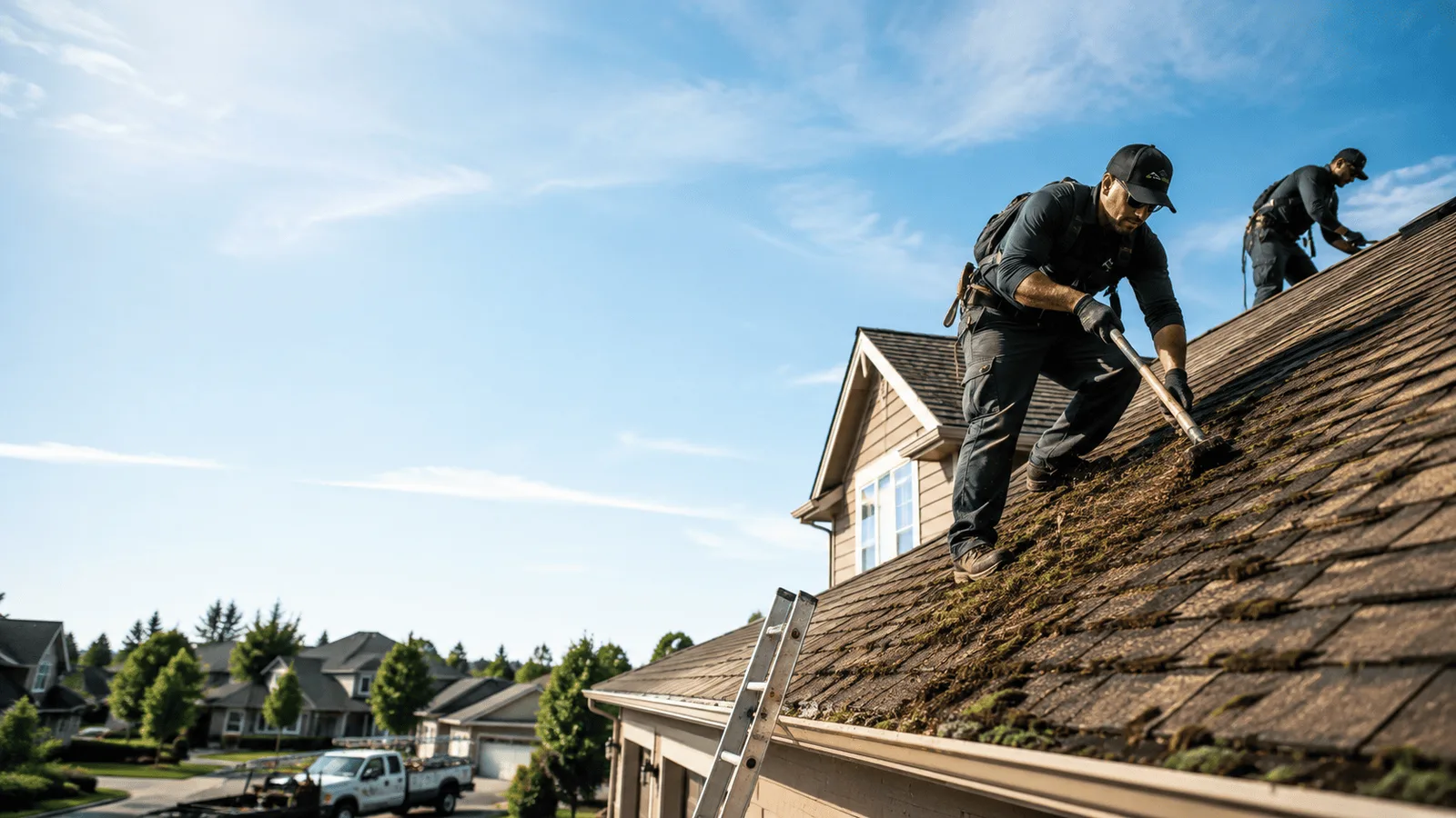Roof Moss Removal in Utica, NY near me